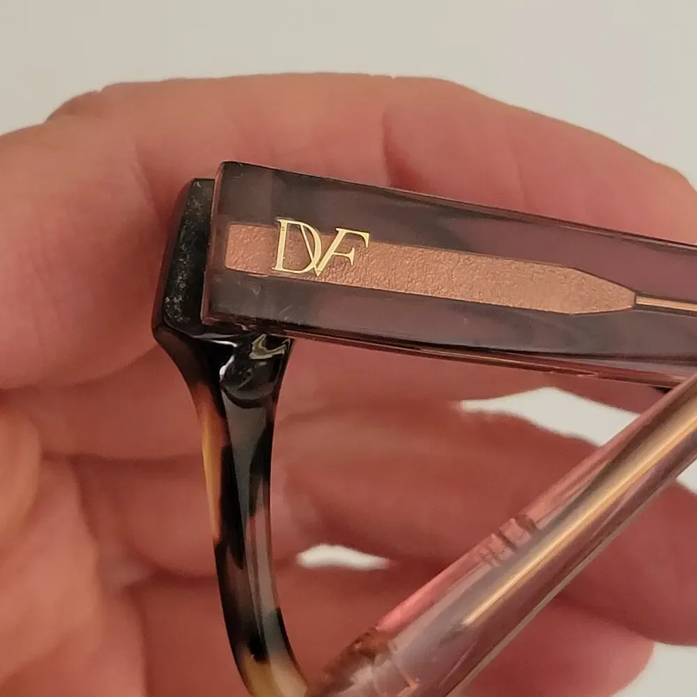 DIANE VON FURSTENBERG DVF5061 667 Brown Tortoise 48-17-135 Frames